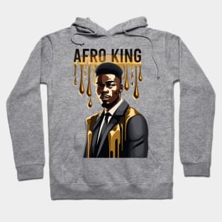 Afro King Melanin Drippin' Hoodie